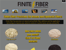 Tablet Screenshot of finitefiber.com